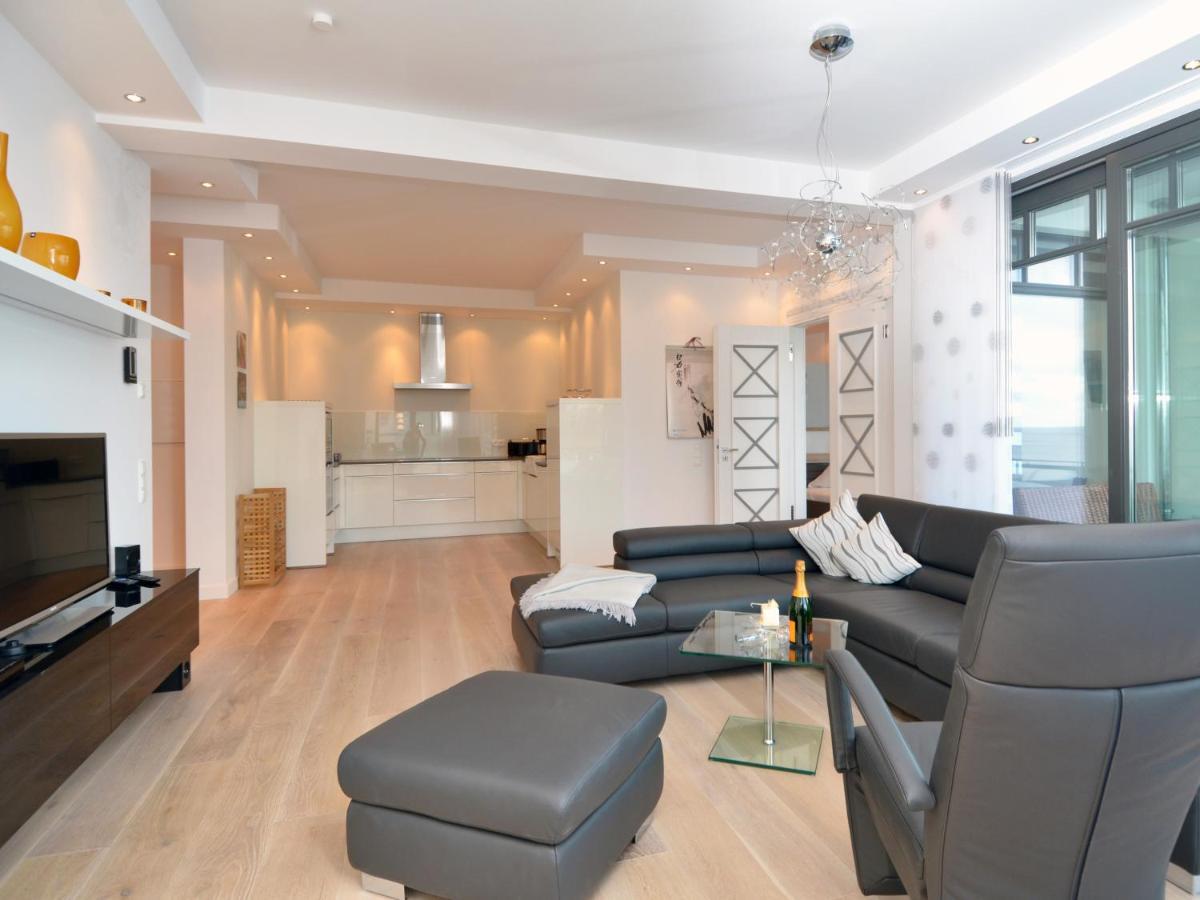 Villa Claire - Meerblicksuite "Sunrise Queen" Sellin  Zewnętrze zdjęcie